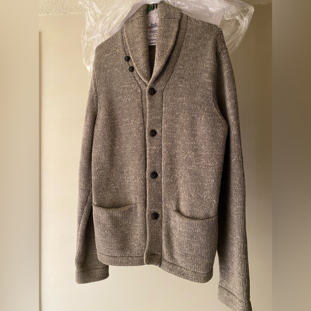 Double RL Cardigan imported fabrics Size L